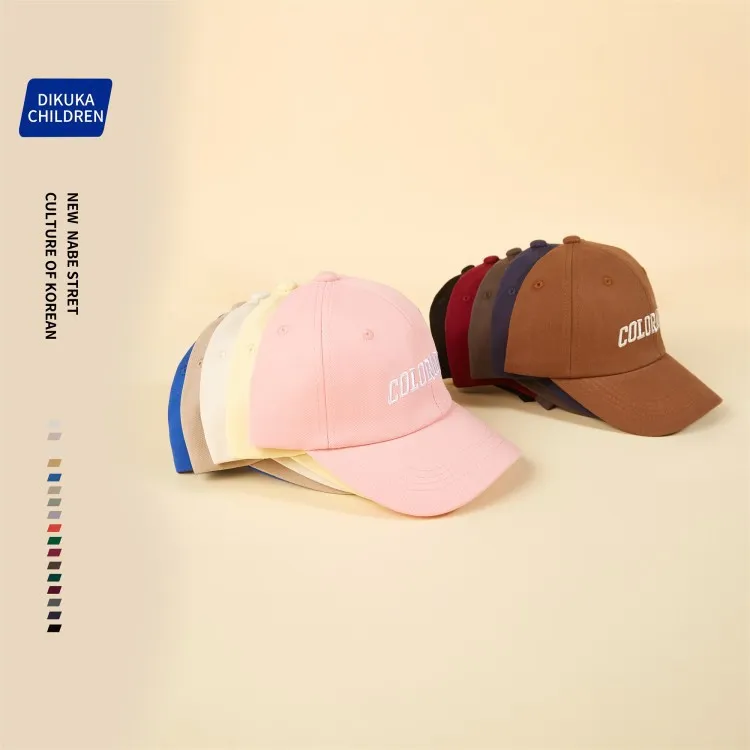 Children's hat spring and autumn fashion new ins boys and girls peaked cap big boy baby baseball cap_voghion.com