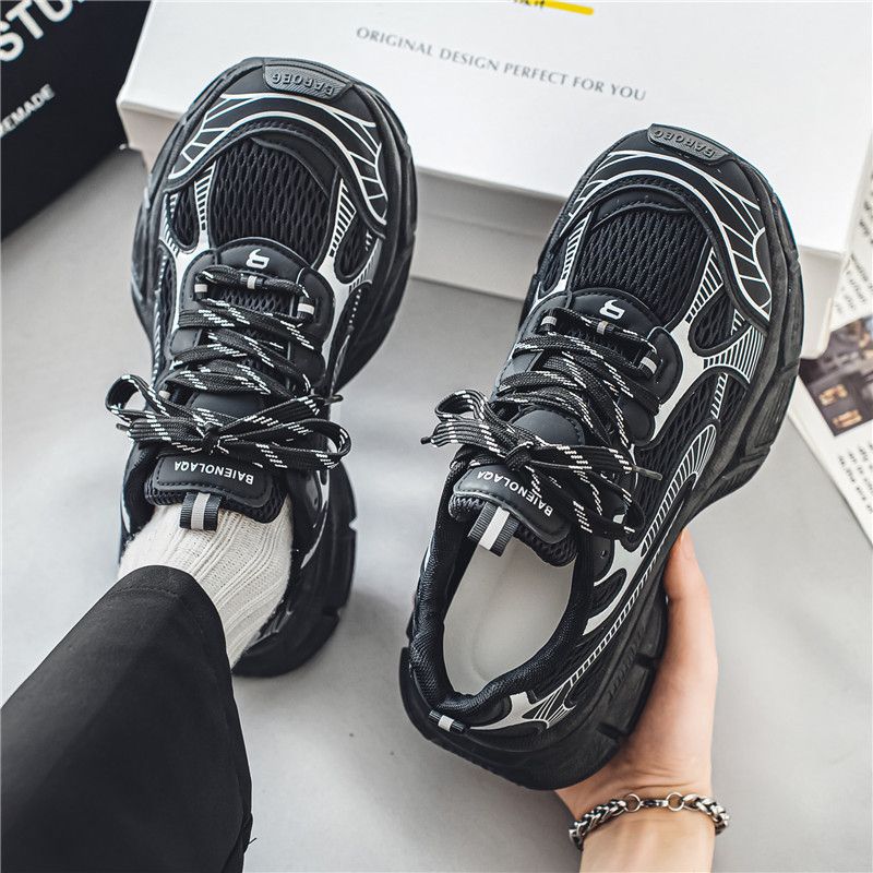 Männerschuhe Summer nei Sportschuhe Daddyschuhe Mesh atmungsaktiv Sportschuhe Moud All-Match Casual Schuhe Jinjiang Grousshandel_voghion.com