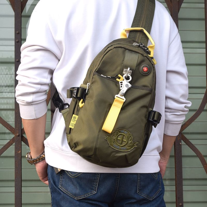 Robuste, trendige Herren-Wasser- und Freizeit-Brusttasche_voghion.com
