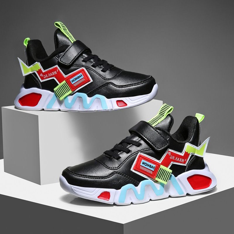 Kids Shoes children's shoes boys' sports shoes 2024 spring and autumn new breathable medium and large children's shoes children's summer mesh_voghion.com