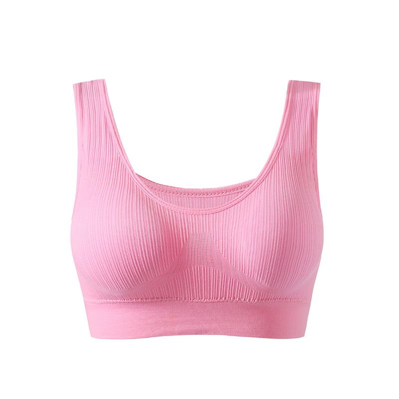 Îmbrăcăminte pentru femei Sutien de mărime plus pentru femei cu spate gras, fără fire, top cu tub cu push-up, sutien sport yoga fitness anti-expunere_voghion.com