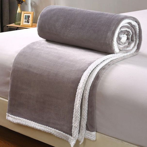 Premium Fleece Blanket – Ultra-Soft All-Season Throw For Bed, Sofa & Travel, 320gsm Coral Fleece, Multiple Sizes & Colors (100x150cm To 230x250cm)_voghion.com