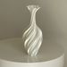 New Artistic Abstract Vase Twisted Flower Arrangement Decorative Ornament Nordic Minimalist Ins Style 3D Printed Light_voghion.com