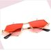 Flip Up Customized New Fashion Glasses Polygon Double-layer Overturning Women Men Sunglasses_voghion.com