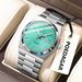 POEDAGAR Top Business Man Watch Luminous Waterproof Stainless Steel Men Wristwatch Date Week Quartz Fashion Casual Men's Watches_voghion.com
