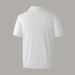 Men's Clothing New Pure Color Simple Old Money Style Slim Seagull Collar Pullover Short Sleeved Polo Shirt_voghion.com