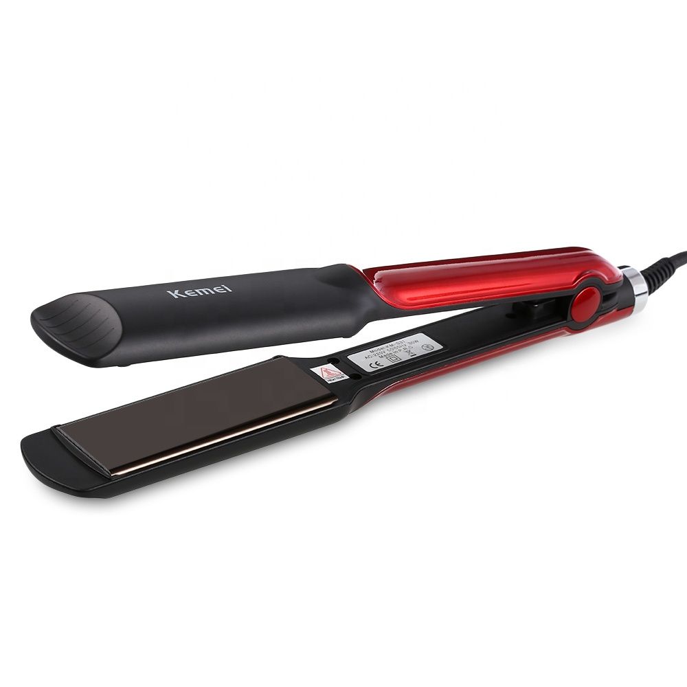 Kemei-531 PTC Heizelement Hoer Straightener 160-220 Grad Flaach Eisen Straightening Irons 4 Niveauen Temperatur_voghion.com