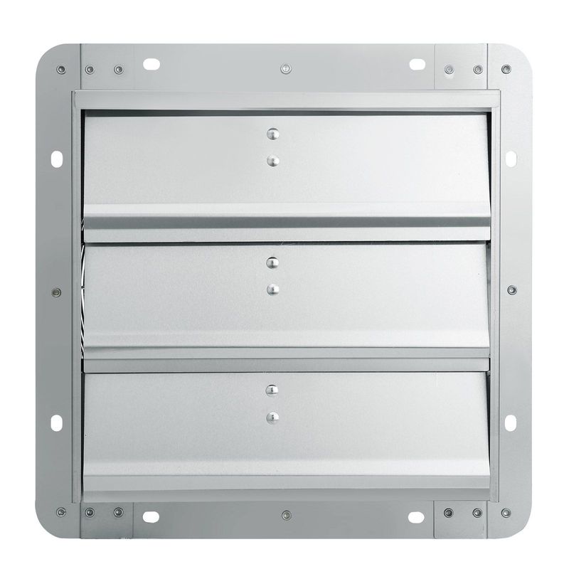VEVOR 10'' Shutter Exhaust Fan, High-speed 820 CFM, Aluminum Wall Mount Attic Fan With AC-motor, Ventilation And Cooling For Greenhouses, Garages, Sheds, Shops, FCC_voghion.com
