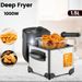 1.5L Household Small Electric Fryer - For French Fries, Chicken Wings & Fried Dough Sticks_voghion.com