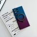 For S23 Ultra Gradient Color Magnetic Case for Samsung Galaxy S23 Ultra Plus Magsafe 360 ° Folding Bracket Shockproof Slim Cover_voghion.com