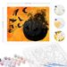 RUOPOTY Acrylic Painting By Numbers Kits Paintings On Number Black Pumpkin Lantern Painting Numbers Wall Art _voghion.com
