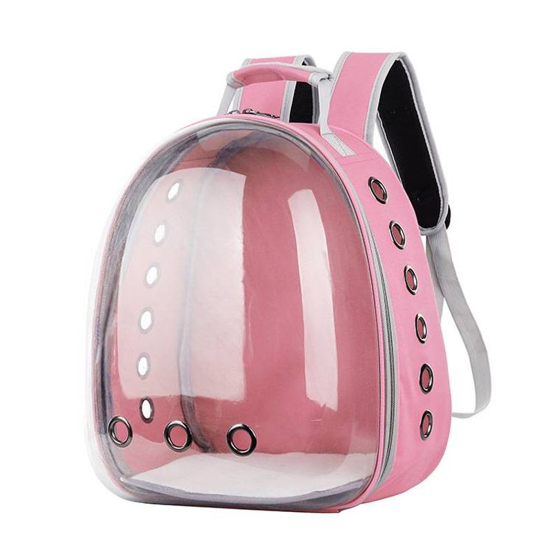 Parrot bag transparent bird bag car bird cage pet parrot outing backpack starling bird cage bird backpack_voghion.com