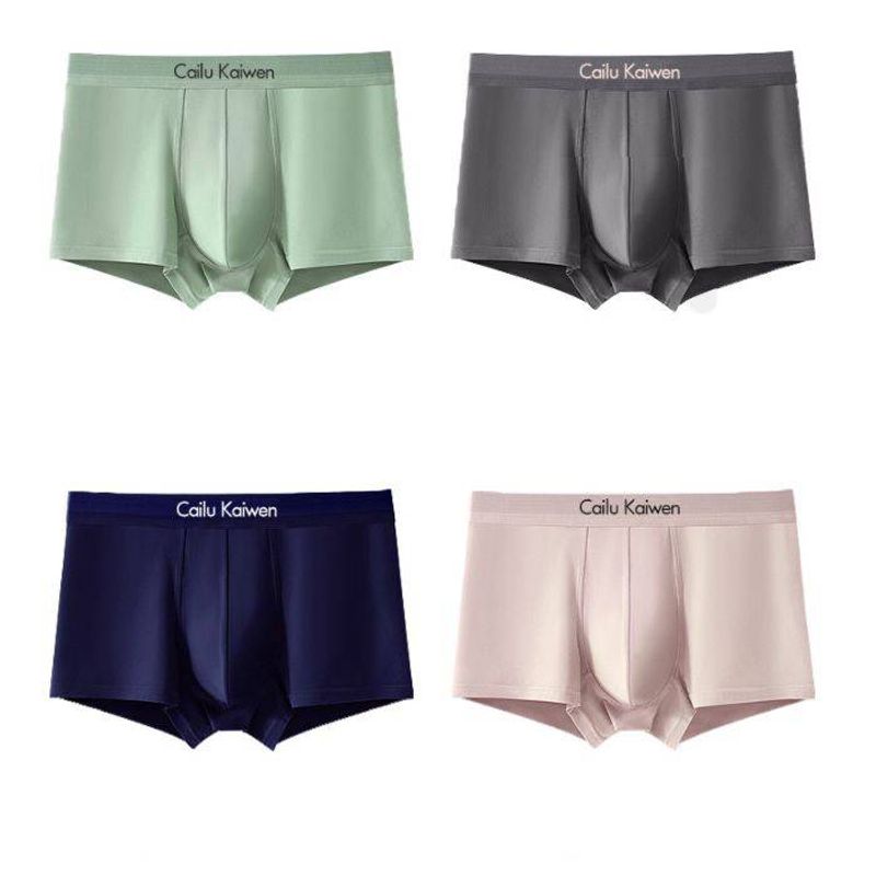 4-delne boksarice, velike, brezšivne, bombažne, moške, poletne, tanke, velikosti L-4XL_voghion.com