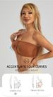 One Line Chest Lifting And Chest Supporting Button Down Style Pull Back Chest Binding Chest Binding Bra Thin Breathable Chest Wrap_voghion.com