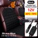 12V Black 98 X 48Cm Square Two-Seater Car Universal Seat Heating Pad For Autumn And Winter_voghion.com