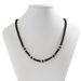 PuRui Hip Hop Acryl Kristall Perlen Strang Halskette für Männer Schwarz Choker Kragen Einfacher Schmuck Am Hals Junge Party_voghion.com