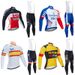 Tour De France Team Edition Cycling Jersey Bicycle Spring And Autumn Unisex Long Sleeve Set Downhill Suit_voghion.com