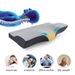 Cervical Pillow For Neck And Shoulder,Contour Memory Foam Pillow,Ergonomic Neck Support Pillow For Side Back Stomach Sleepers With Pillowcase_voghion.com