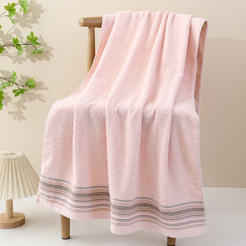 100% Cotton Bath Towel For Adults - 70x140cm, Thickened, Ultra Soft & Absorbent, For Labor Insurance/Market/Gift_voghion.com