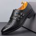 Klassische Oxford-Smokingschuhe für Herren aus Lackleder mit Schnürung_voghion.com