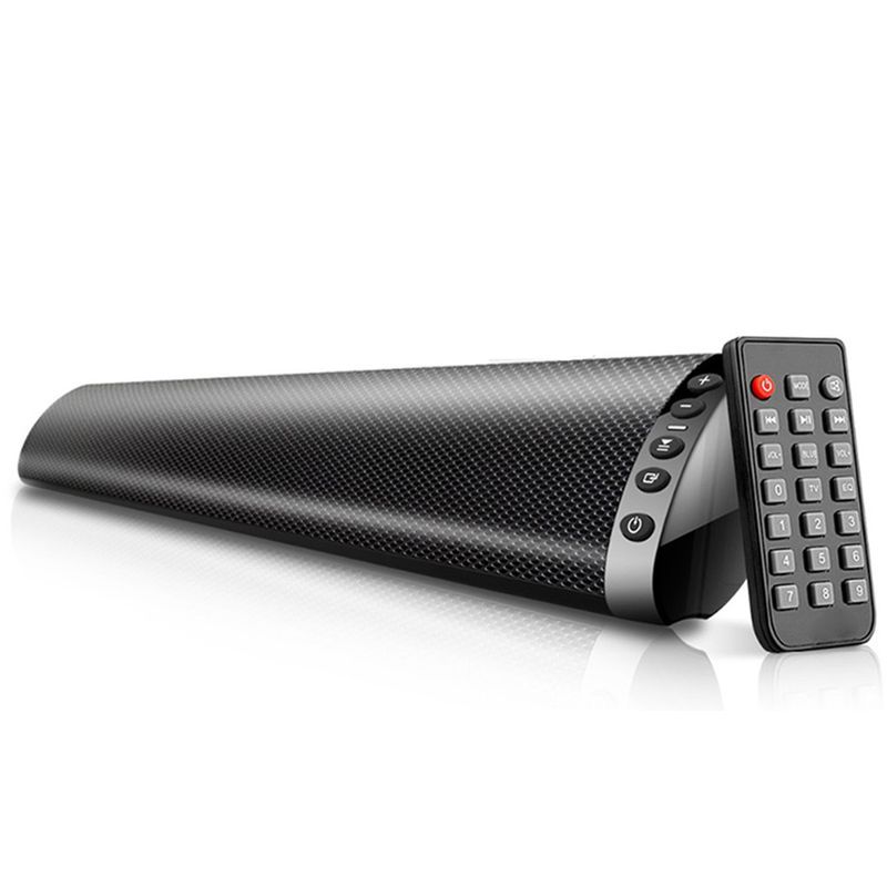 Xinweiqing Bluetooth 5.0 trådlös TV Soundbar Hemmabio Väggmonterad Sound Bar-högtalare_voghion.com