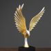 Dapeng Kleines Ornament mit ausgebreiteten Flügeln aus Kunstharz, kreativer europäischer Stil, Dekoration für Zuhause, Wohnzimmer, Büro, Handwerk, Geschenk_voghion.com