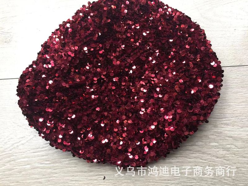 New Arrivals 2024 Sequin Baret Hierscht a Wanter Painter Street All-Match Women's Party Kürbis Panama Bucket Hut Зимняя Шапка_voghion.com