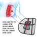 Summer Universal Office Chair Breathable Lumbar Support Spine Posture Correction Back Pillow Cushion For Car Truck Seat_voghion.com