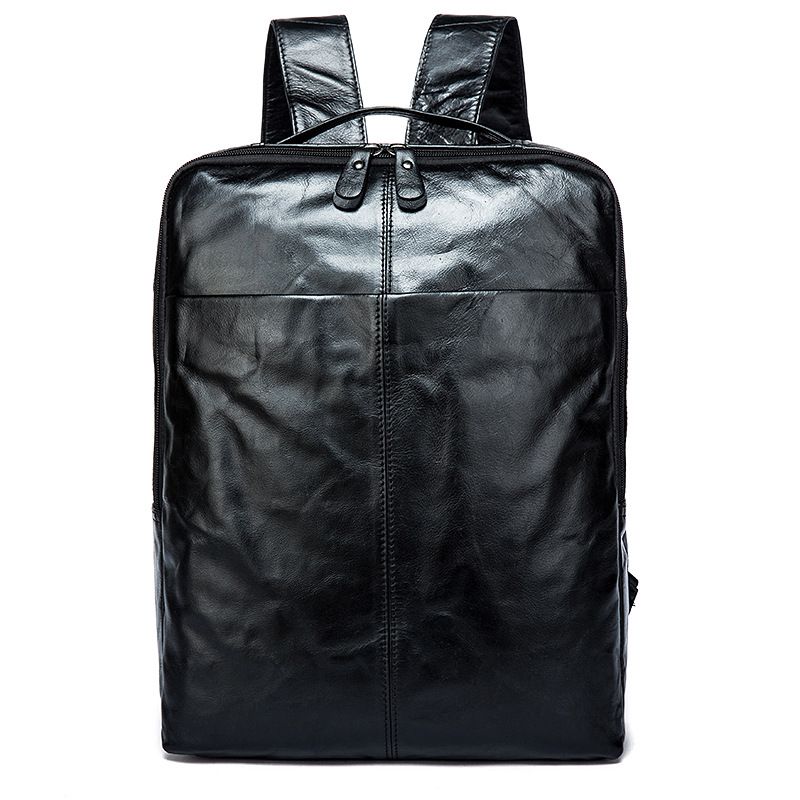 Herren-Rucksack aus echtem Leder – Premium-Laptoptasche aus vollnarbigem Rindsleder für Geschäftsreisen und Outdoor-Abenteuer, 14-Zoll-Computerfach_voghion.com
