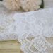 White Lace Tablecloth - Rectangle Aesthetic Cover For Coffee Table Dining Table & Nightstand (60"X90" Photography Backdrop Minimalist Home Decor)_voghion.com