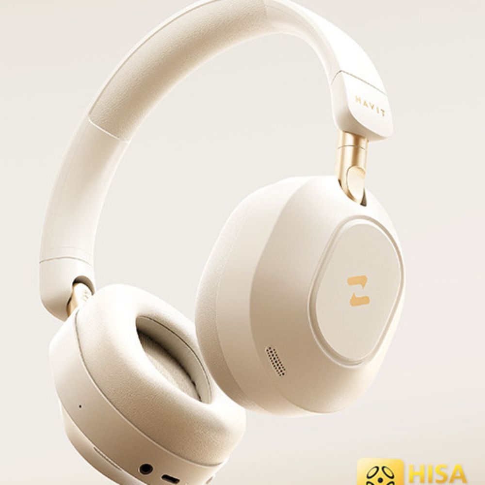 Cuffie auricolari Hewitt H668BT Bluetooth pieghevoli, rotanti, telescopiche, ANC, con cancellazione attiva del rumore_voghion.com