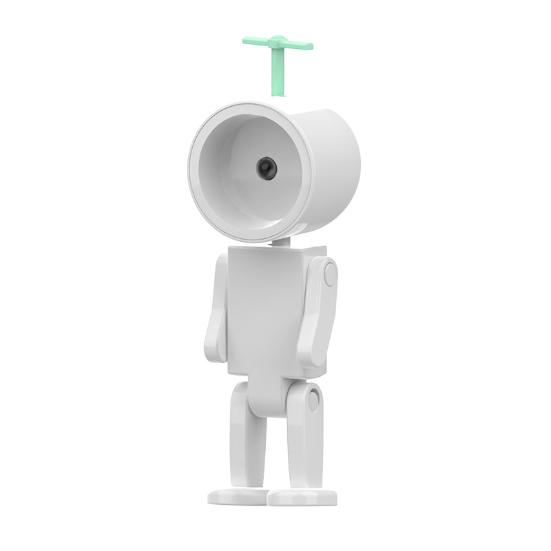 Astronaut Magnetische Nacht LED Mini Roboter Mit Batterie Schreibtisch Lampe Baustein Ornament Atmosphäre Licht_voghion.com