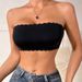 Women's Intimates Popular Summer Seamless Wave Pattern Tube Top Bra_voghion.com