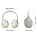 SY-T8 Premium Bluetooth Over-Ear Headphones With Active Noise Cancellation, 8-Hour Battery Life, Lightweight ABS Design, Wireless Stereo Sound_voghion.com