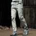 001 Ice Oxygen Breathable Men Outdoor Sports Hiking Men's Casual Quick-Dry Elastic Loose Thin Pants_voghion.com