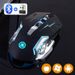 Drahtlose Drahtlose Maus Gaming Computer Stille Bluetooth Maus 2,4G USB Mechanische Hintergrundbeleuchtung PC Gamer Maus Für Computer_voghion.com