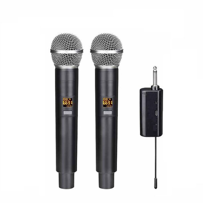 G58 handheld home live ktv singing host wireless charging dynamic microphone factory spot wholesale_voghion.com