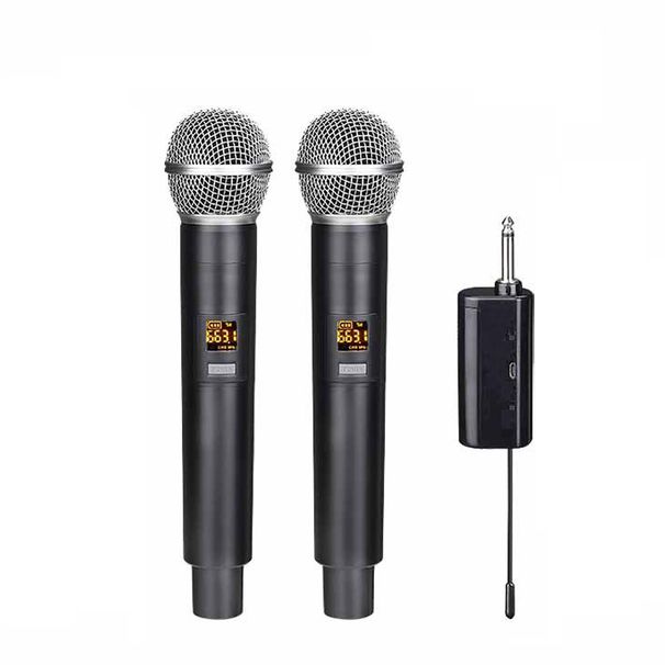 G58 handheld home live ktv singing host wireless charging dynamic microphone factory spot wholesale_voghion.com