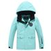 Jaqueta infantil para neve – Roupa de inverno impermeável e isolada para meninos e meninas – Leve e à prova de vento para snowboard e esqui._voghion.com