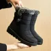 Snow Women Soft Womens Platform Fur Keep Warm Boots Ladies Plus Size Botas Mujer Winter Shoes 240826_voghion.com