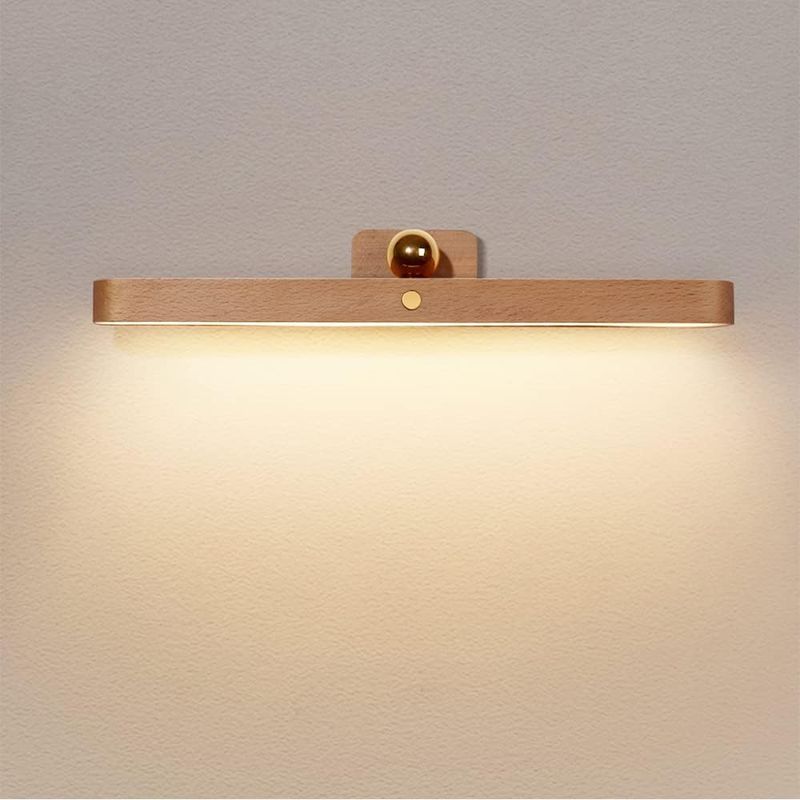 Led Rechargeable Bathroom Light Fixtures Three-Level Dimmable Touch Control Vanity Lights,Magnetic Vanity Light Bar For Bathroom Living Room Bedroom_voghion.com