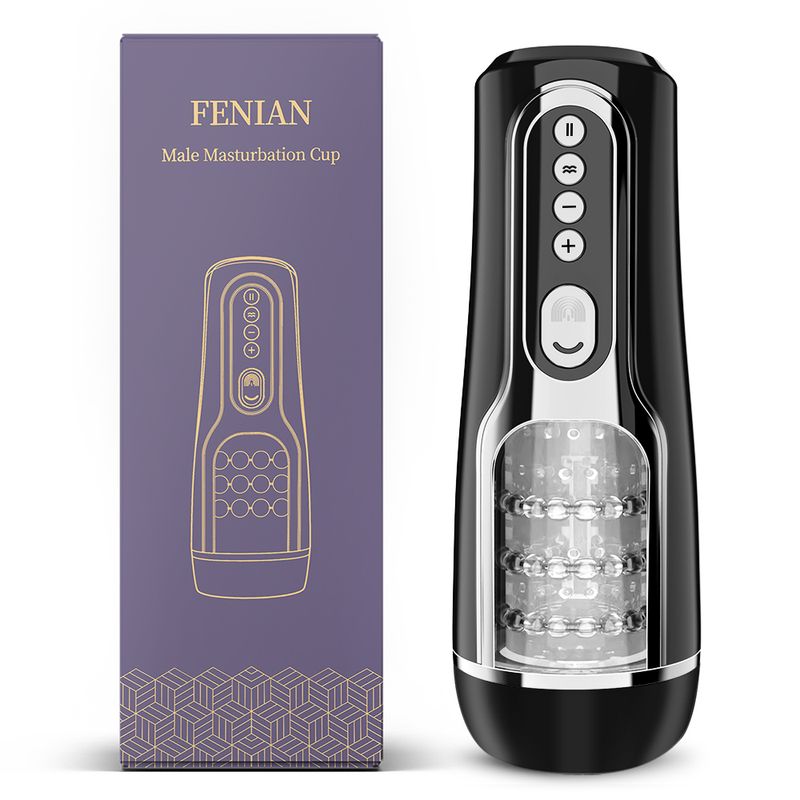 Masturbation Cup Automatic Vibrators for Men Clamp Suck Male Masturbator Sex Toys For Men Soft Rotating Re_voghion.com