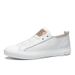 Calidad inmejorable Calidad inmejorable Moda 2025 Nuevo Cuero Genuino Pequeño Blanco Transpirable Lefu Moderno Versátil Zapatos Casuales para Hombre_voghion.com