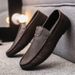 SHLIANG Men Loafers Shoes Fashion Boat Footwear Brand Leather Moccasins Men'S Shoes Men Comfy Drive Men's Casual Shoes Y0169_voghion.com