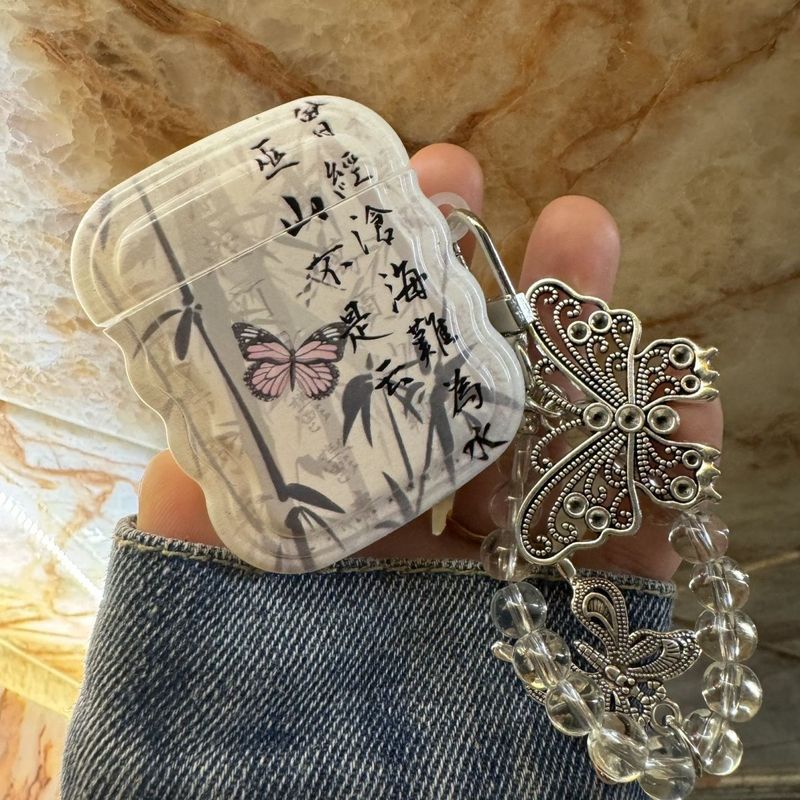 Butterfly Wireless Bluetooth Earphones Binaural Sports Protective Earphone Case_voghion.com