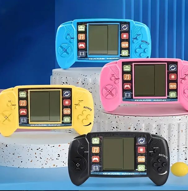 Handheld-Brick-Spielkonsole – klassische Retro-Spiele, britischer Lagerbestand, tragbarer Spaß!_voghion.com