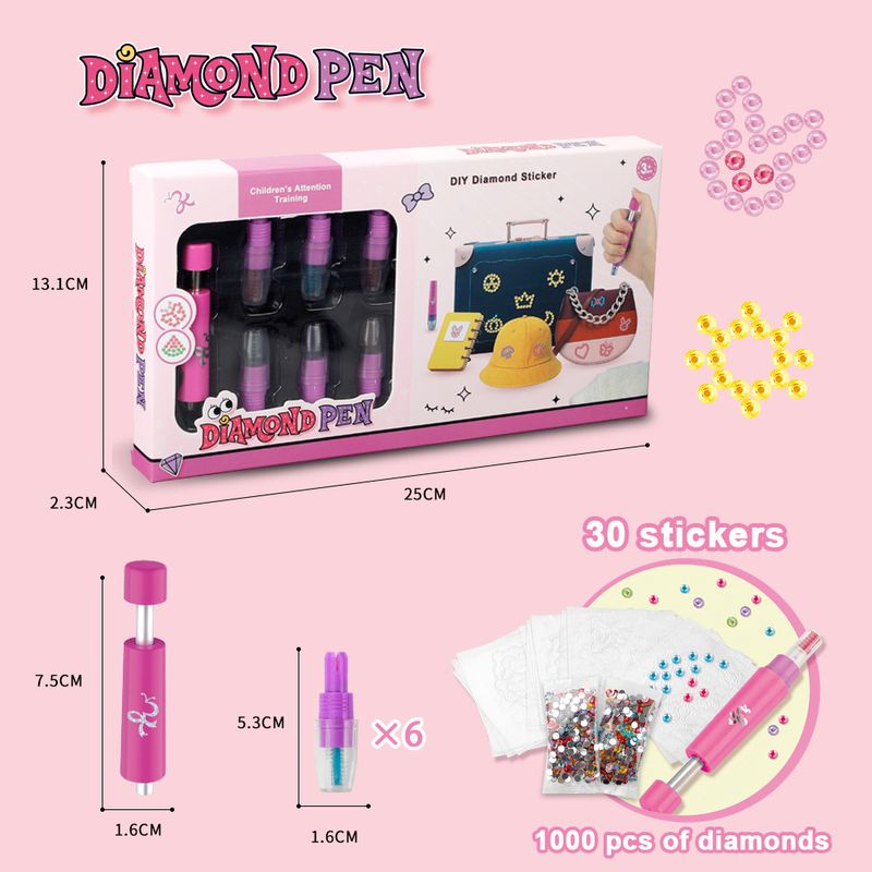 Diamond point diamond pen girl toy set new style girl adult free DIY diamond pen children's toy_voghion.com