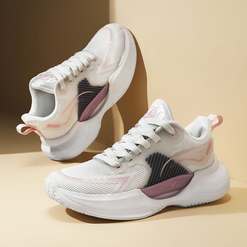 Basketball shoes Men's and women's high top mesh sports shoes sports students primary and secondary school students shock absorbing running shoes_voghion.com