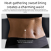 Schweiß Unterstützung Sport Fitness Running Training Yoga Bauch Atmungsaktiv Taille Gürtel Stretching_voghion.com