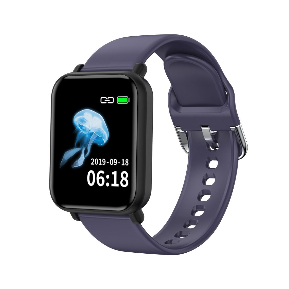 R7 Smart Watch Fiess Tracker, 1.7" Full Touch Screen With Heart Rate Oxygen Monitor, Blood Pressure Sleep Tracking, IP68_voghion.com